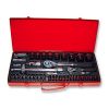 НАБОР ГОЛОВОК № 13585 с квадратами 1/4 и 1/2 MATRIX MASTER (53 предмета)